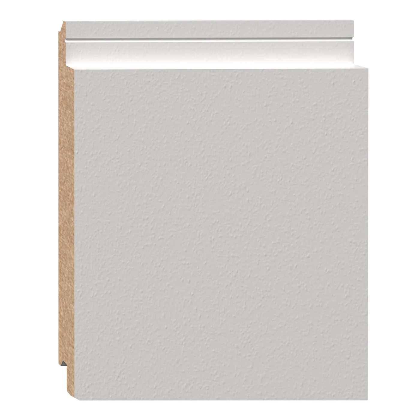 12 mm x 5-1/4 x 12" Shiplap, Nickel Gap, DET, Primed, MDF