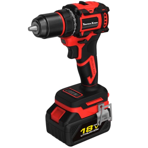 20V Cordless Brushless Drill with 10 mm Keyless Metal Chuck